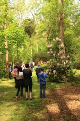 visite avec le guide Lamas du Parc, Château de Courcelles-sous-Moyencourt